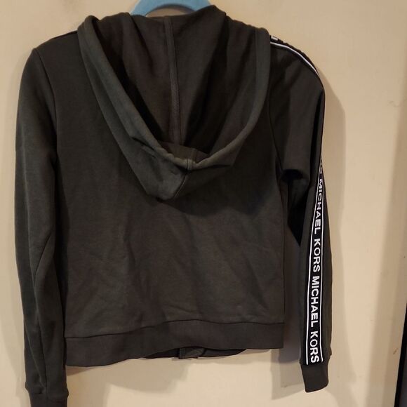 Michael Kors Black Textured Jacket - Picture 5 of 7